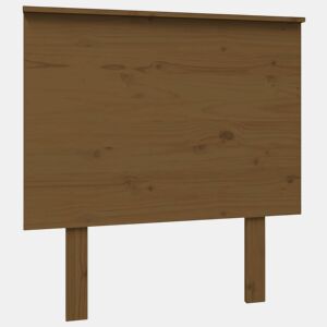 Cabeceira - Cabeceira de cama 79x6x82,5 cm pinho maciço castanho mel