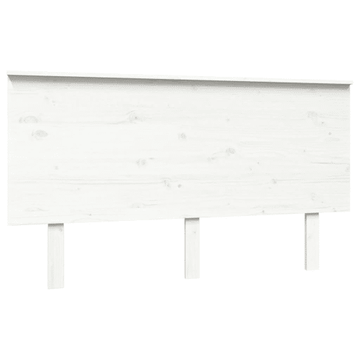 Cabeceira - Cabeceira de cama 144x6x82,5 cm pinho maciço branco