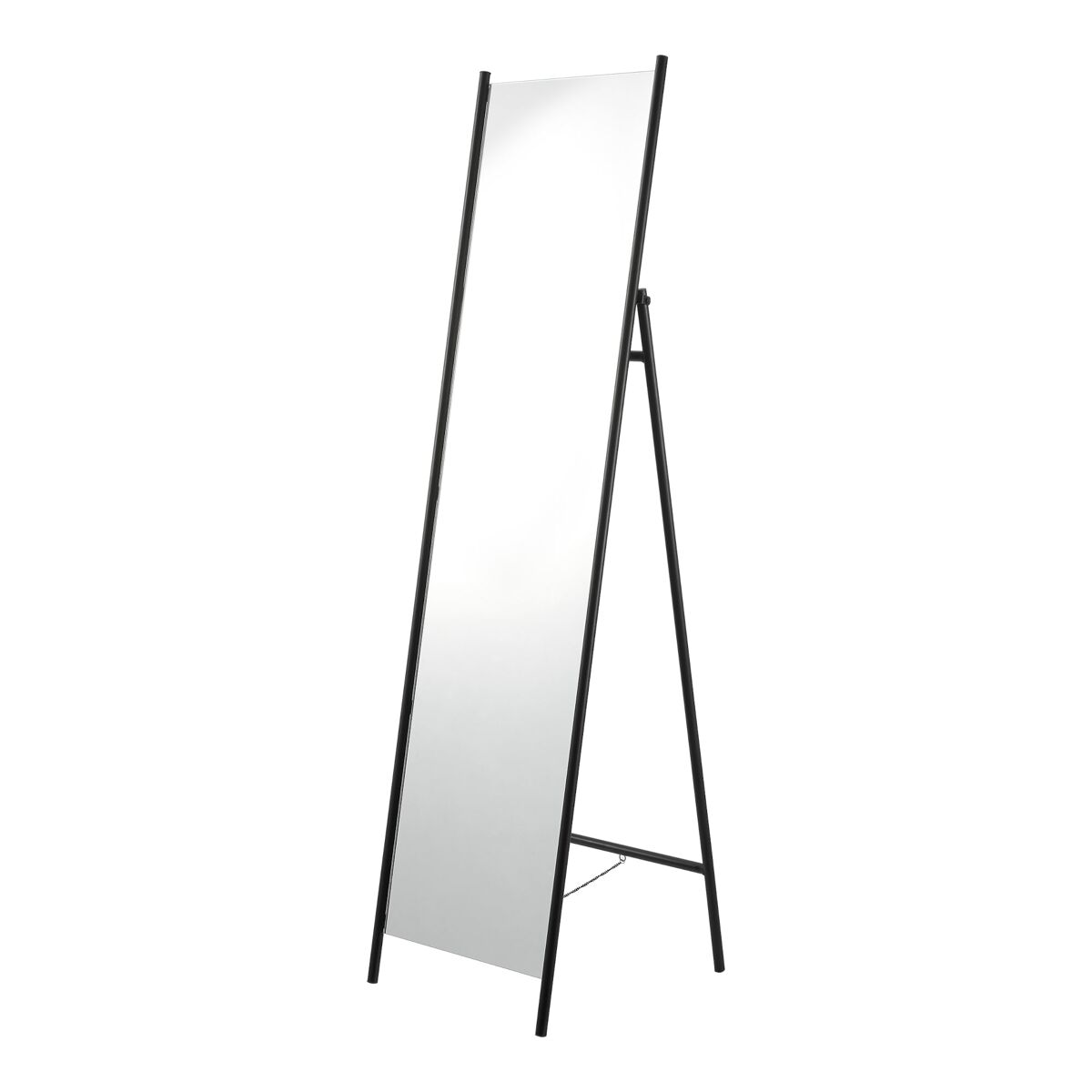Espejo de pie 160 x 43 x 49 cm negro 03_0007975