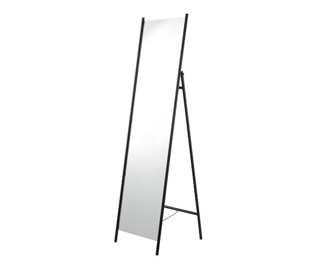 Espejo de pie 160 x 43 x 49 cm negro 03_0007975