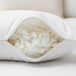 Almohada Fibra y Viscoelástica Tejido Strech Aloe Vera 80x40 Almohada Fibra y Viscoelástica Tejido Strech Aloe Vera 80x40 Blanco/ Gris