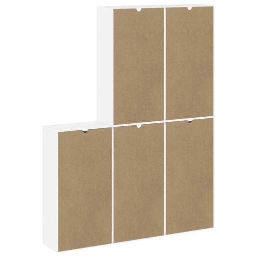 vidaXL Móveis de apoio 5 pcs ODDA pinho de madeira maciça branco vidaXL Móveis de apoio 5 pcs ODDA pinho de madeira maciça branco