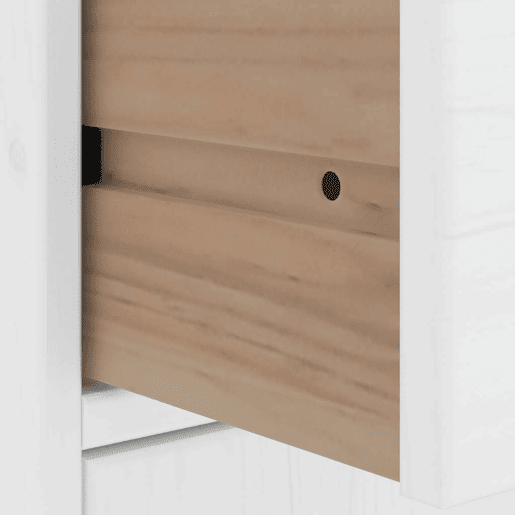 vidaXL Móveis de apoio 5 pcs ODDA pinho de madeira maciça branco vidaXL Móveis de apoio 5 pcs ODDA pinho de madeira maciça branco