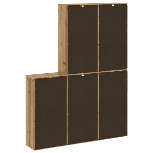 vidaXL Móveis de apoio 5 pcs ODDA 40x24x79 cm pinho de madeira maciça vidaXL Móveis de apoio 5 pcs ODDA 40x24x79 cm pinho de madeira maciça