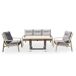 YOEVU -Conjunto aluminio 5 plazas YOEVU -Conjunto aluminio 5 plazas Beige