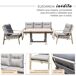 YOEVU -Conjunto aluminio 5 plazas YOEVU -Conjunto aluminio 5 plazas Beige