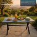 YOEVU - Conjunto de jardín aluminio 7 plazas con mesa YOEVU - Conjunto de jardín aluminio 7 plazas con mesa Gris
