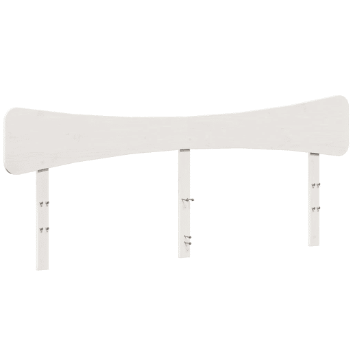 Cabeceira - Cabeceira de cama 180 cm madeira de pinho maciça branco
