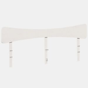 Cabeceira - Cabeceira de cama 180 cm madeira de pinho maciça branco