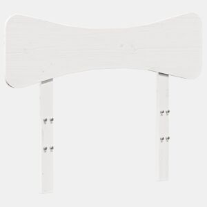 Cabeceira - Cabeceira de cama 90 cm madeira de pinho maciça branco