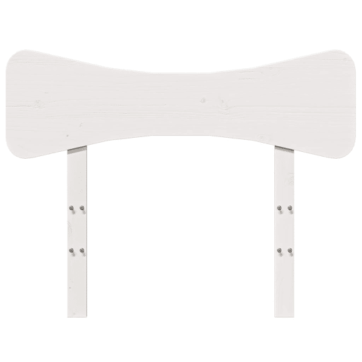 Cabeceira - Cabeceira de cama 90 cm madeira de pinho maciça branco