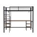 Cama alta para niños Cama alta para niños Negro
