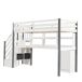 Cama alta para niños Cama alta para niños Blanco