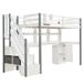 Cama alta para niños Cama alta para niños Blanco