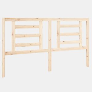 Cabeceira - Cabeceira de cama 166x4x100 cm pinho maciço