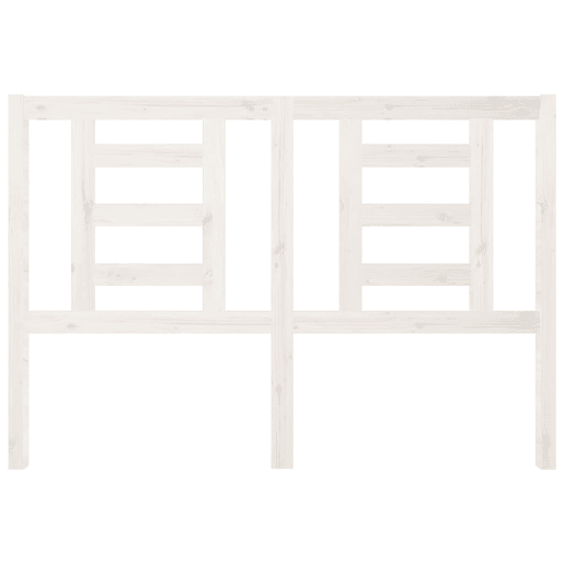 Cabeceira - Cabeceira de cama 146x4x100 cm pinho maciço branco