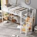 Cama alta para niños 95x254 Cama alta para niños 95x254 Blanco
