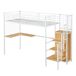 Cama alta para niños 95x254 Cama alta para niños 95x254 Blanco