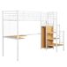 Cama alta para niños 95x254 Cama alta para niños 95x254 Blanco
