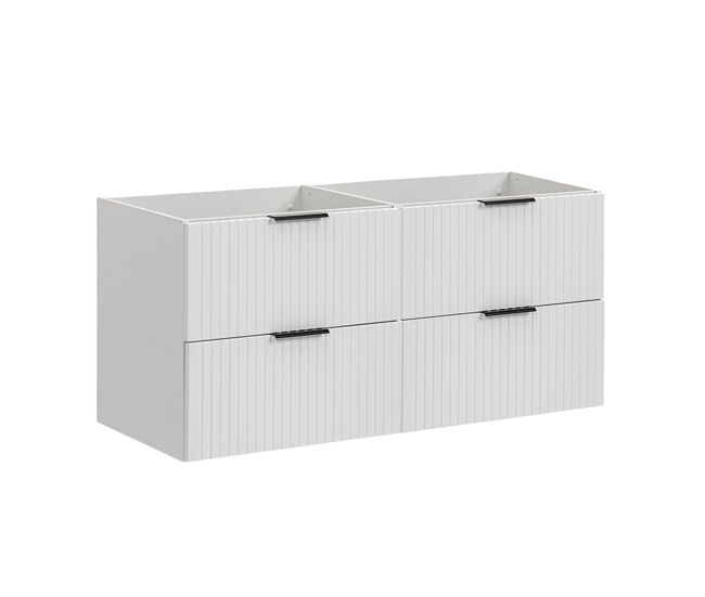 Mueble bajo lavabo 120cm adriel blanco