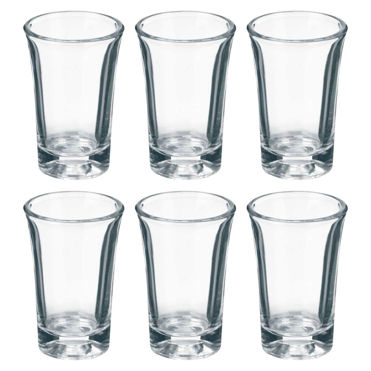 Set 6 vasos chupito colección VIVALTO