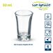 Set 6 vasos chupito colección VIVALTO Set 6 vasos chupito colección VIVALTO Transparente
