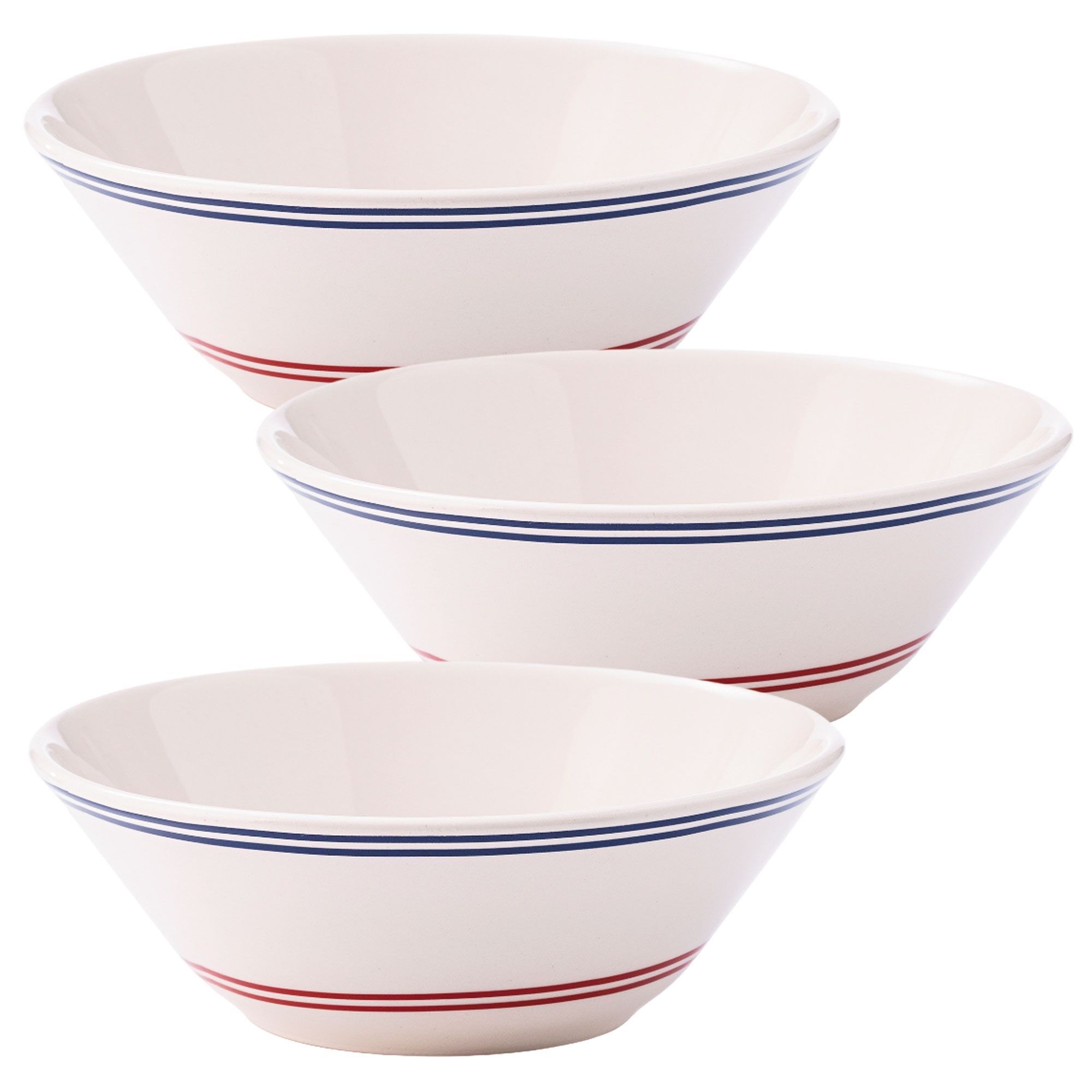 Set 3Pzs Boles para servir en gres El Ganso