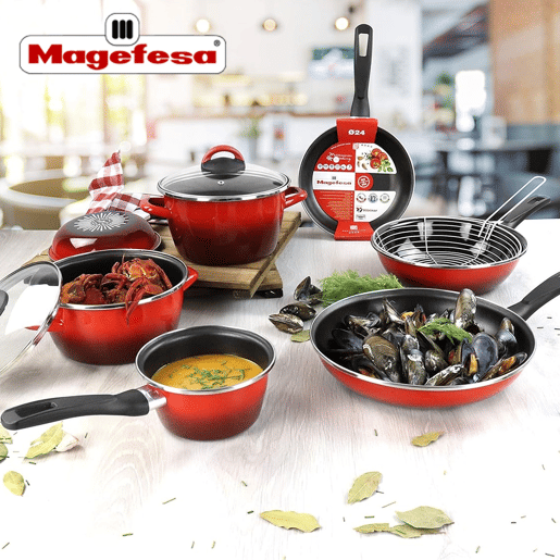 Caçarola 'SR' COM tampa Magefesa