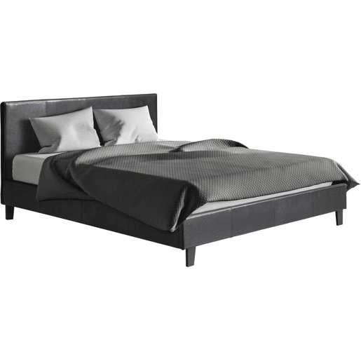 Cama Lina - 160 x 200 cm - Preto