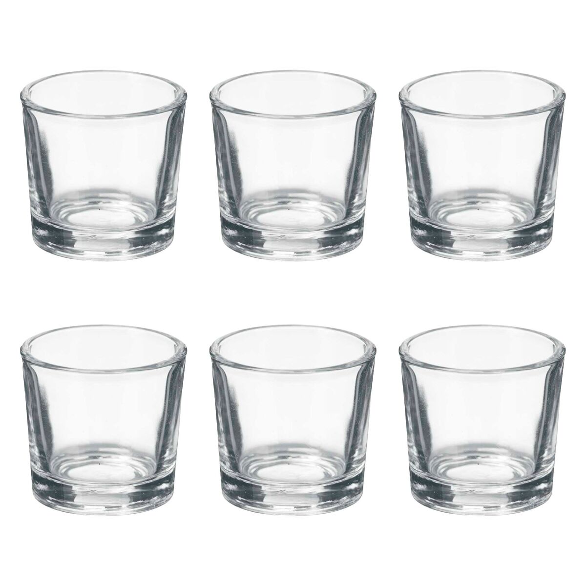 Set 6 vasos chupito colección VIVALTO