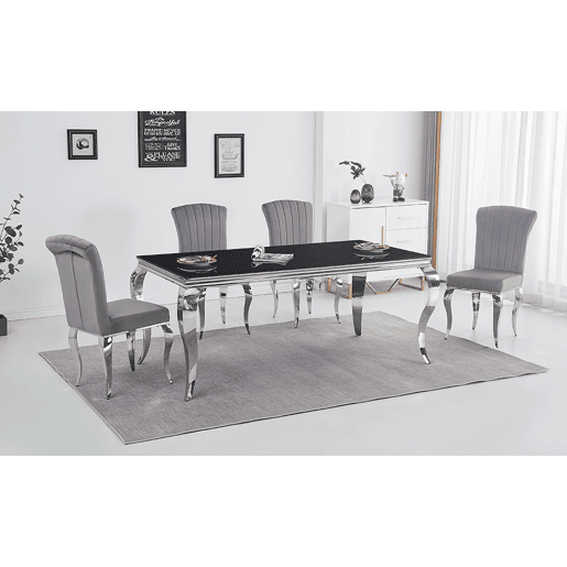 Mesa de Vidro Temperado 160cm. Sala de jantar ou cozinha