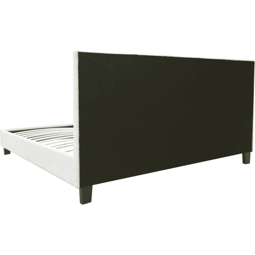 Cama atoalhada com LED Maria 160 x 200 cm - Creme
