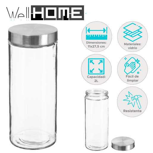 WELL HOME - Frasco hermético