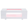 Mesa de centro LED - Controlo por aplicação Bluetooth - Branca