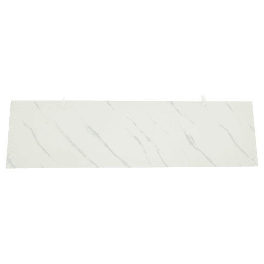 Móvel auxiliar 140x38x70 cm - 3 portas, com compartimentos ajustáveis e costuras platina - Branco