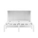 Cama retráctil de madera 146x205 Cama retráctil de madera 146x205 Blanco