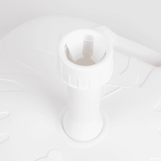 Base quadrada para guarda-sol Ø2032 mm branco Aktive