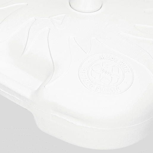 Base quadrada para guarda-sol Ø2032 mm branco Aktive