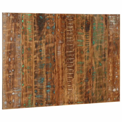 Cabeceira - Cabeceira de cama 120 cm madeira recuperada maciça multicor Cabeceira - Cabeceira de cama 120 cm madeira recuperada maciça multicor