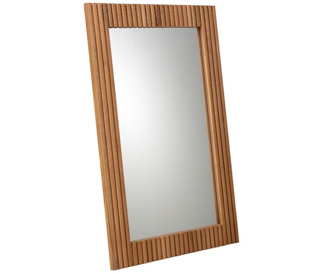 Espejo madera marrón 60x3x90