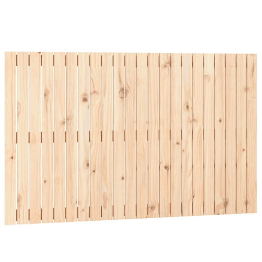 Cabeceira - Cabeceira de cama de parede 140x3x90 cm madeira de pinho maciça