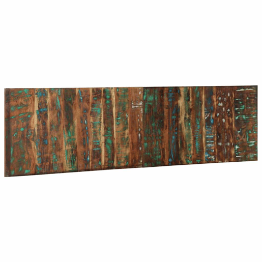 Cabeceira - Cabeceira de cama 180 cm madeira recuperada maciça multicor
