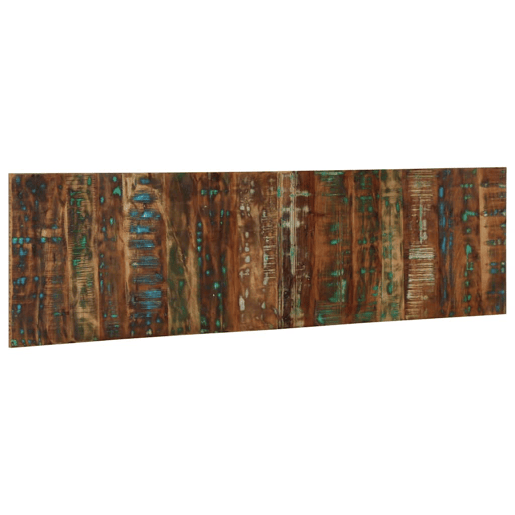 Cabeceira - Cabeceira de cama 180 cm madeira recuperada maciça multicor