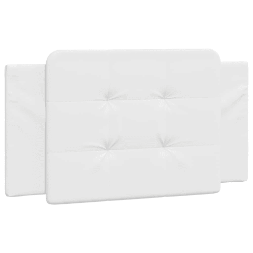 Almofadão de Cabeceira - Cabeceira de cama 100 cm couro artificial branco