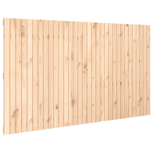 Cabeceira - Cabeceira de cama de parede 204x3x110 cm madeira de pinho maciça