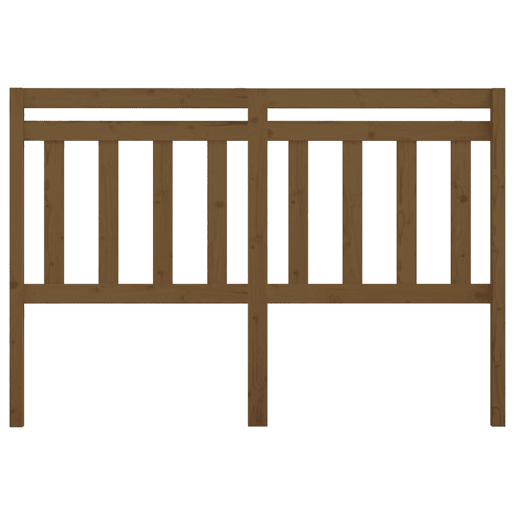 Cabeceira - Cabeceira de cama 166x4x100 cm pinho maciço castanho mel