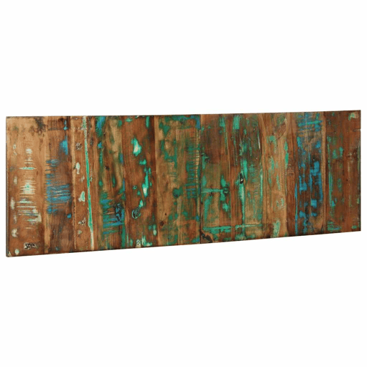Cabeceira - Cabeceira de cama 160 cm madeira recuperada maciça multicor