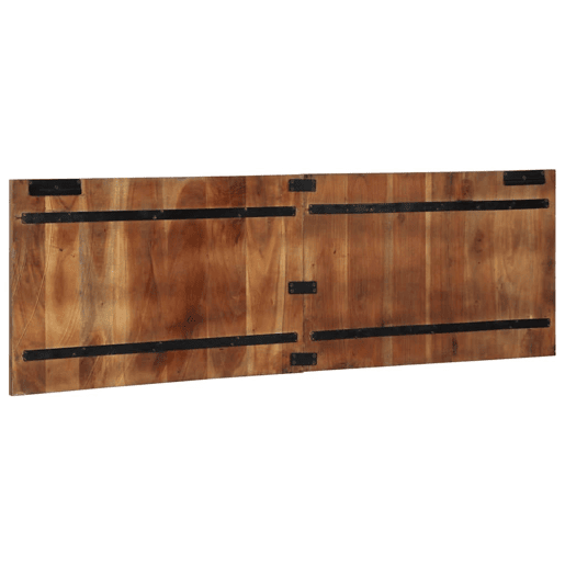 Cabeceira - Cabeceira de cama 160 cm madeira recuperada maciça multicor