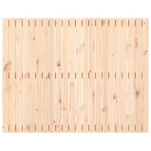 Cabeceira - Cabeceira de cama de parede 140x3x110 cm madeira de pinho maciça