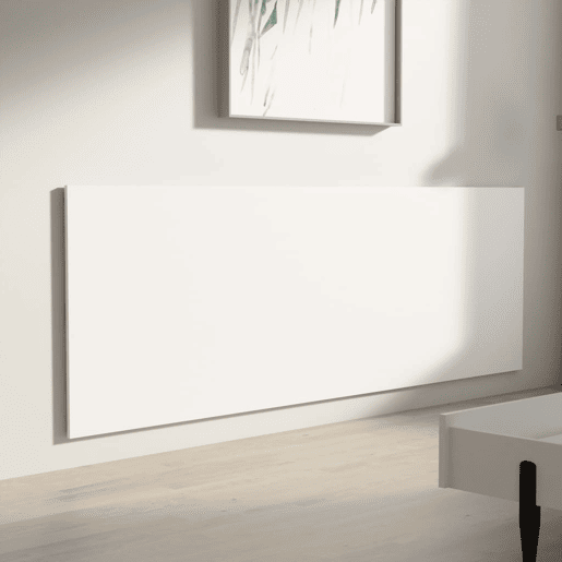 Cabeceira - Cabeceira de cama de parede 240x1,5x80 cm derivados de madeira branco